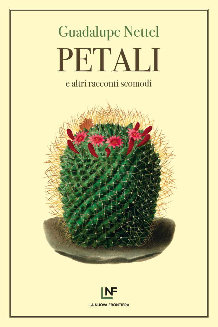 La copertina di Petali di Guadalupe Nettel
